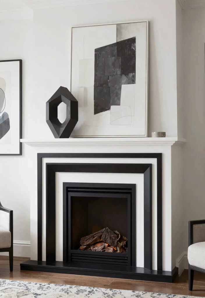 12 Fireplace Trim Ideas Moldings for Classic Architectural Detail 15 12 Fireplace Trim Ideas Moldings for Classic Architectural Detail 5. Geometric Trim Designs 0
