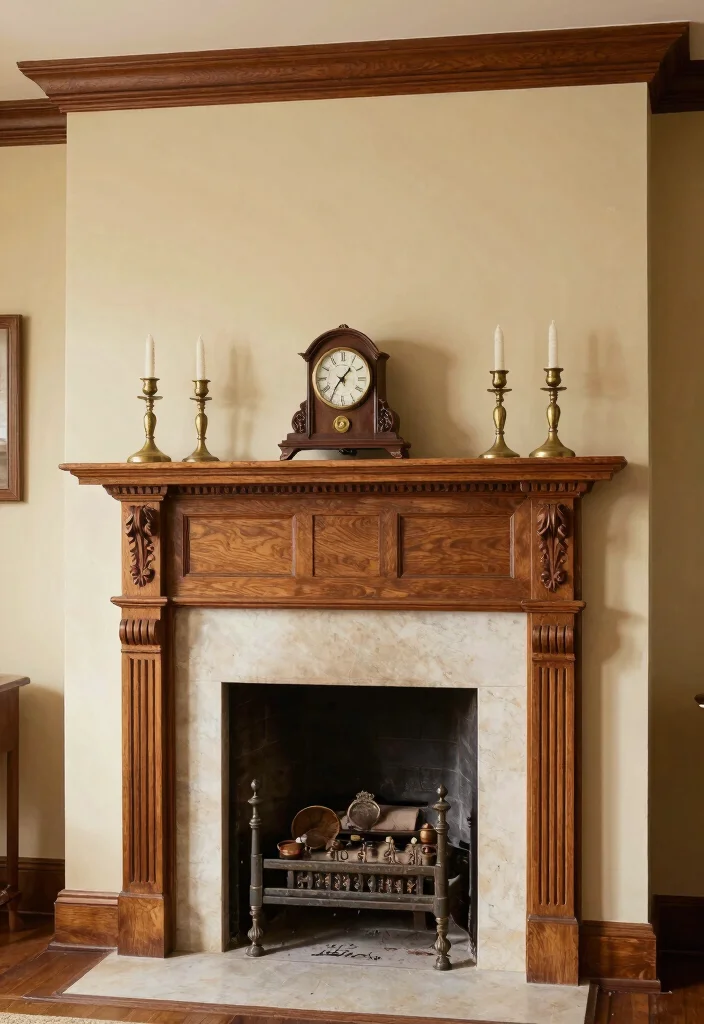 12 Fireplace Trim Ideas Moldings for Classic Architectural Detail 26 12 Fireplace Trim Ideas Moldings for Classic Architectural Detail 6. Classic Colonial Trim 0