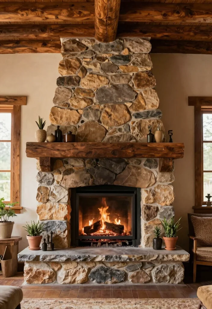 12 Fireplace Trim Ideas Moldings for Classic Architectural Detail 37 12 Fireplace Trim Ideas Moldings for Classic Architectural Detail 7. Rustic Log Cabin Style 0