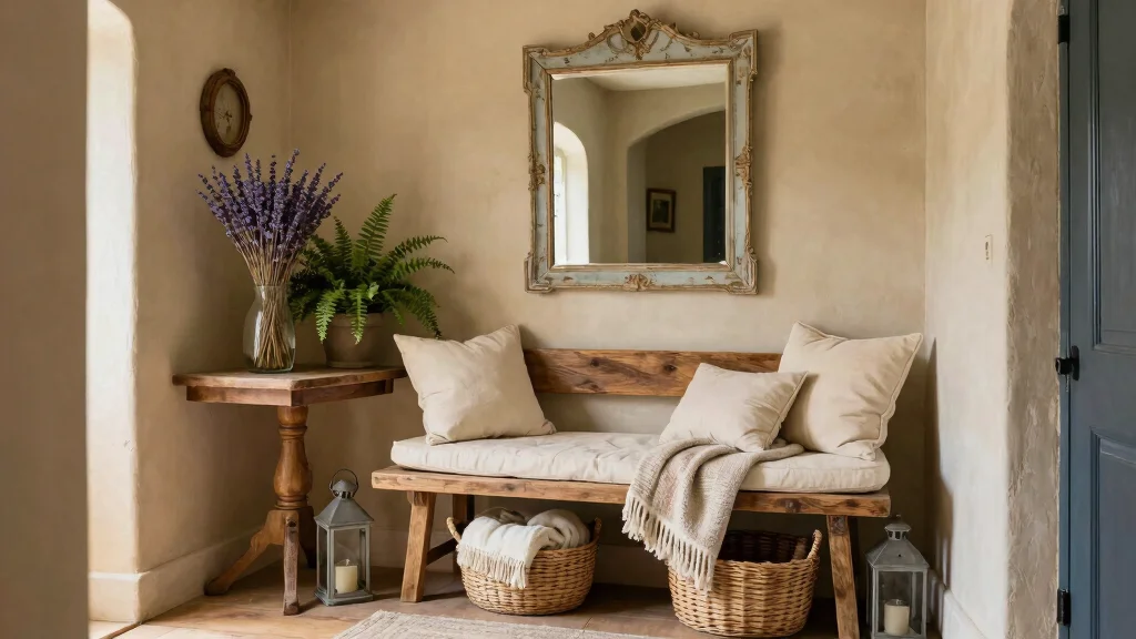 12 French Country Entryway Ideas with Soft Rustic Charm