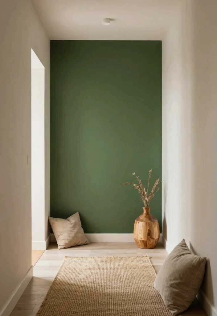 12 Front Door Entryway Interior Ideas with Finished Style 7. Color Schemes with Natural Tones 0