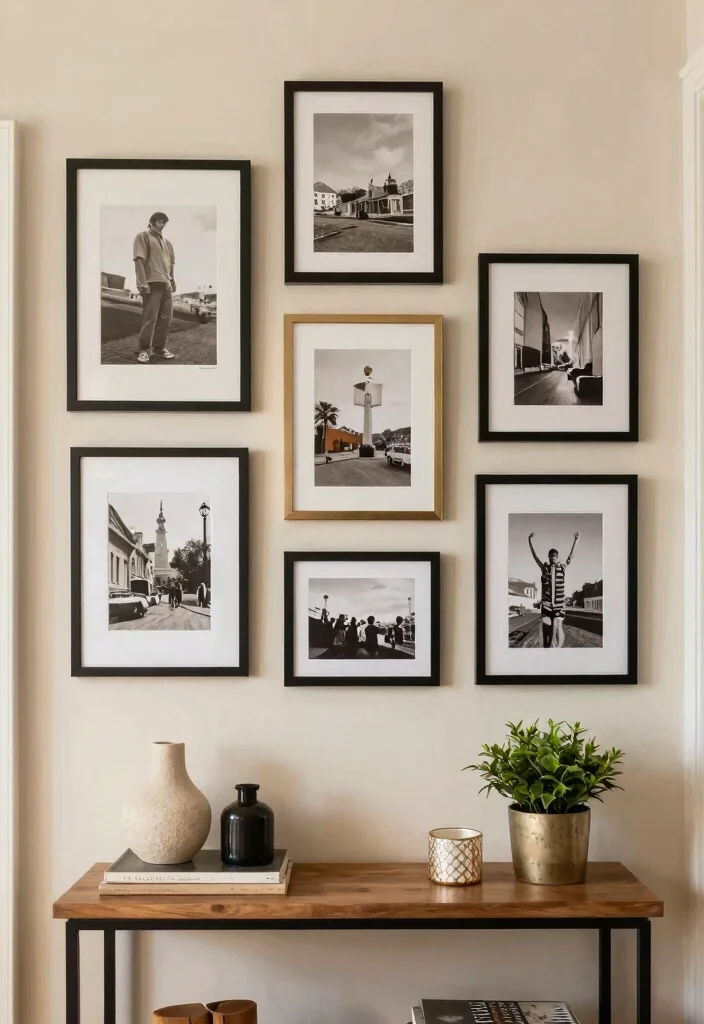 12 Front Room Ideas Entryway for Open Layout Homes 7. Artistic Touches 0