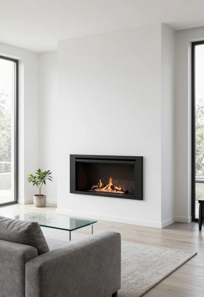 12 Gas Fireplace Ideas for Living Rooms with Cozy Style 1 12 Gas Fireplace Ideas for Living Rooms with Cozy Style 1. Minimalist Modern Gas Fireplaces 0