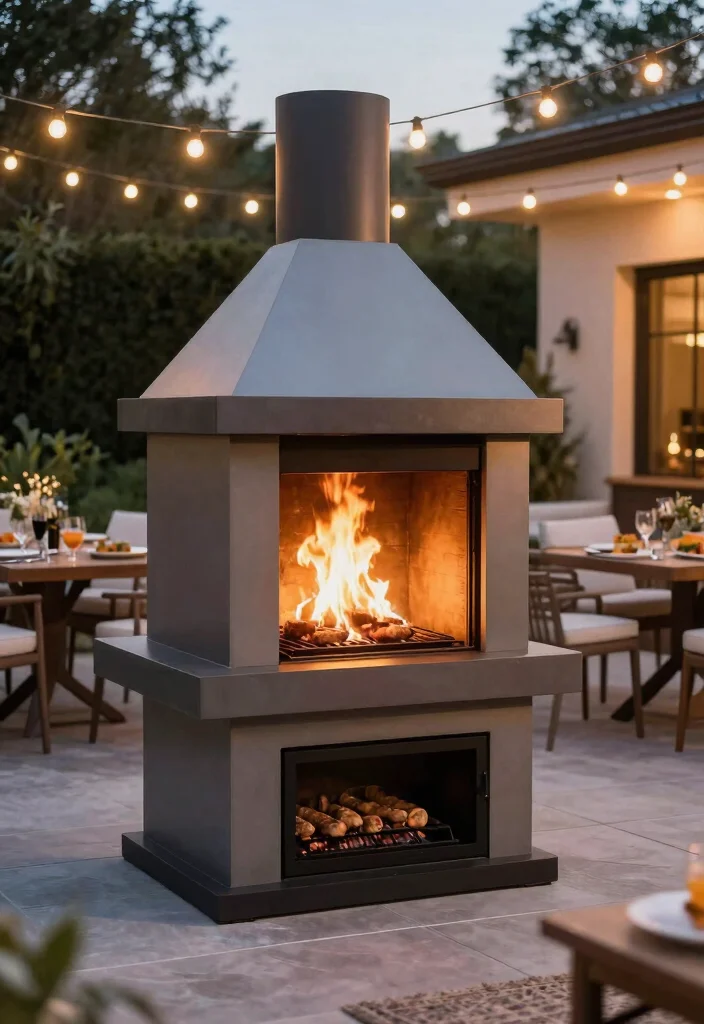 12 Gas Fireplace Ideas for Living Rooms with Cozy Style 51 12 Gas Fireplace Ideas for Living Rooms with Cozy Style 11. Multi Functional Gas Fireplaces 0