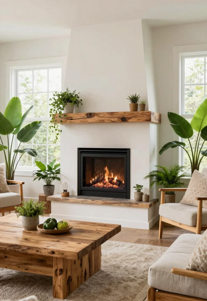 12 Gas Fireplace Ideas for Living Rooms with Cozy Style 24 12 Gas Fireplace Ideas for Living Rooms with Cozy Style 4. Eco Friendly Fireplaces 0