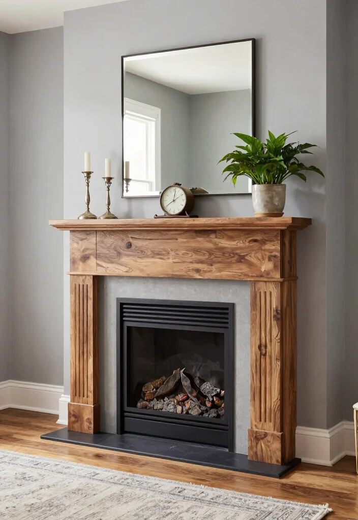 12 Gas Fireplace Ideas for Living Rooms with Cozy Style 25 12 Gas Fireplace Ideas for Living Rooms with Cozy Style 5. Stylish Gas Fireplace Mantels 0