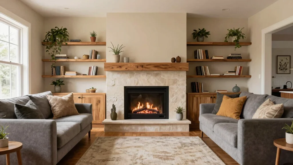 12 Gas Fireplace Ideas for Living Rooms with Cozy Style