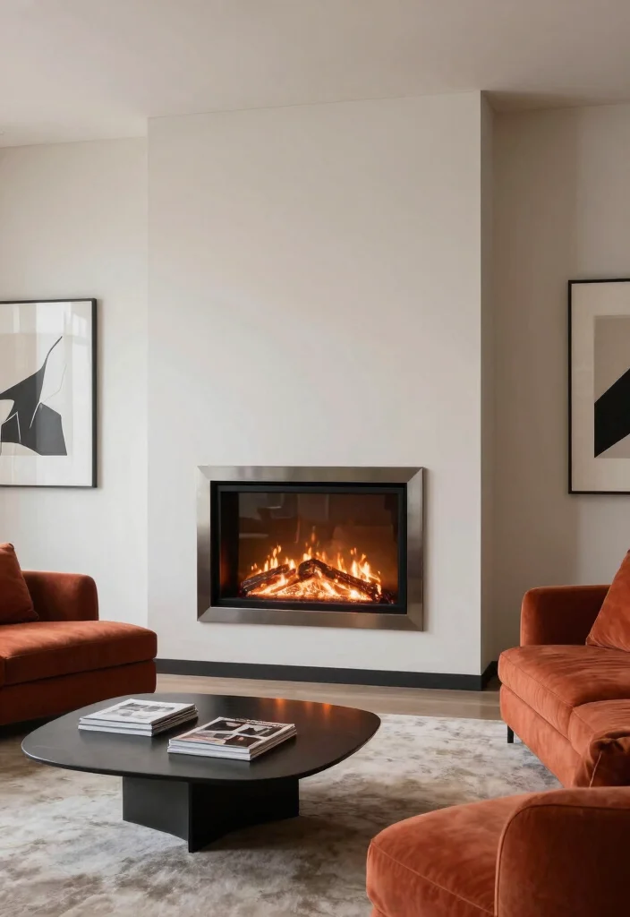 12 Gas Log Fireplace Ideas for Easy Cozy Heat 3 12 Gas Log Fireplace Ideas for Easy Cozy Heat 3. Contemporary Flair 0