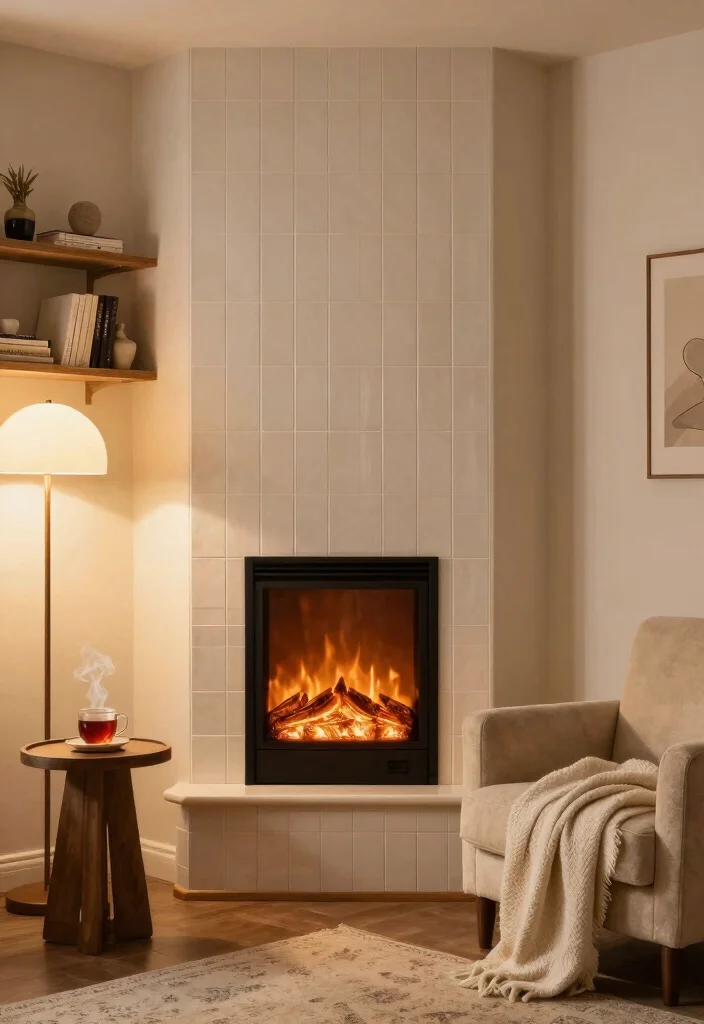 12 Gas Log Fireplace Ideas for Easy Cozy Heat 18 12 Gas Log Fireplace Ideas for Easy Cozy Heat 8. Corner Cozy 0