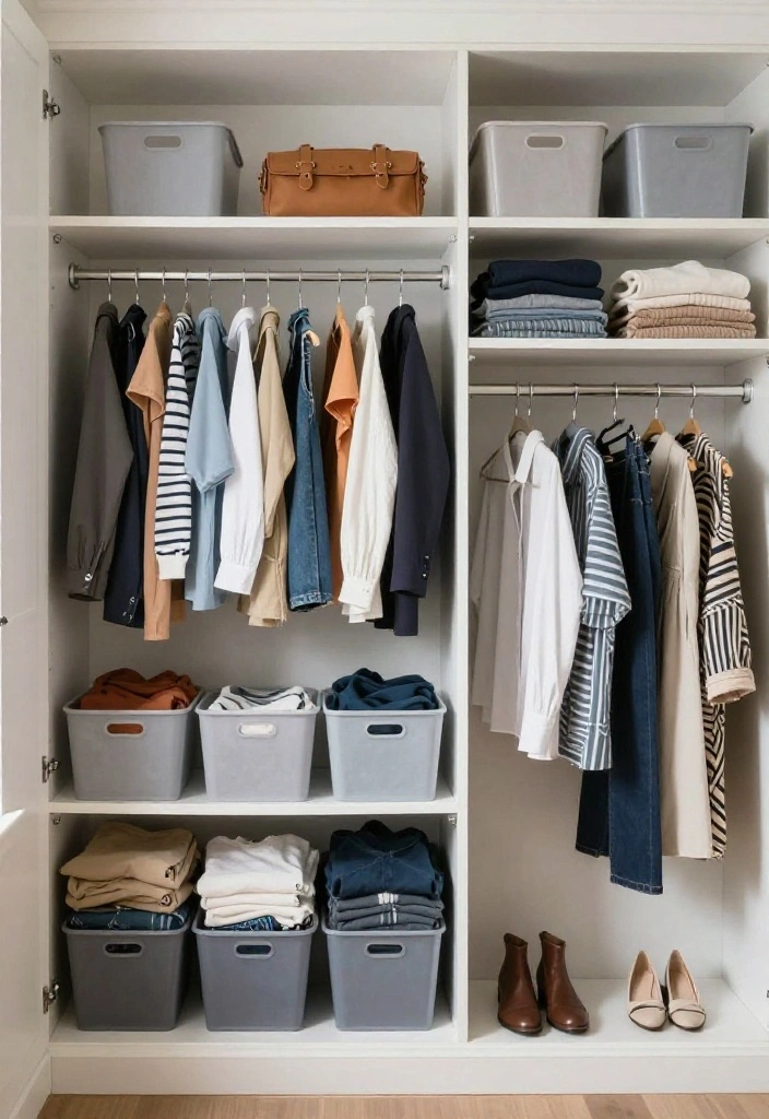 12 Homemade Closet Ideas for Budget Friendly Organization 62 12 Homemade Closet Ideas for Budget Friendly Organization 12. Seasonal Rotation Systems 0