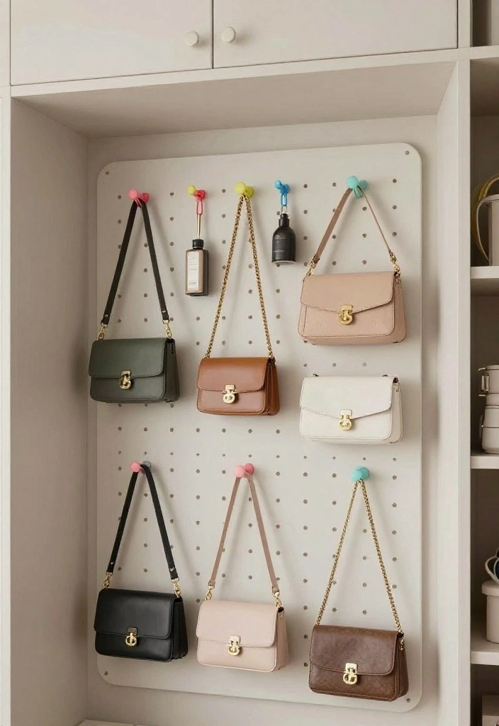 12 Homemade Closet Ideas for Budget Friendly Organization 16 12 Homemade Closet Ideas for Budget Friendly Organization 6. Pegboard Organization 0