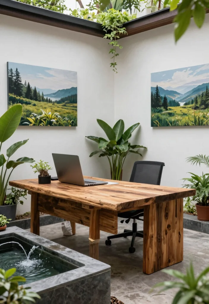 12 Lounge Office Room Ideas for Relaxed Productive Workdays 62 12 Lounge Office Room Ideas for Relaxed Productive Workdays 12. Outdoor Elements 0
