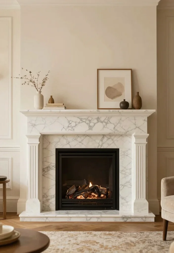 12 Marble Fireplace Ideas for a Clean Luxe Focal Point 63 12 Marble Fireplace Ideas for a Clean Luxe Focal Point Conclusion 0