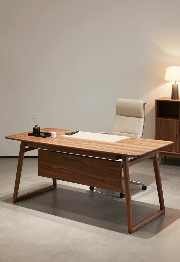 12 Modern Office Table Ideas with Clean Lines 39 12 Modern Office Table Ideas with Clean Lines 9. Custom Made Tables 0