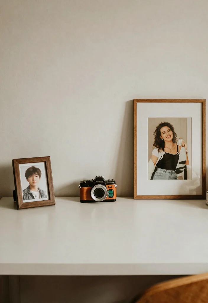 12 Office Desk Decor Ideas That Feel Calm and Focused 12. Thoughtful Personal Touches 0