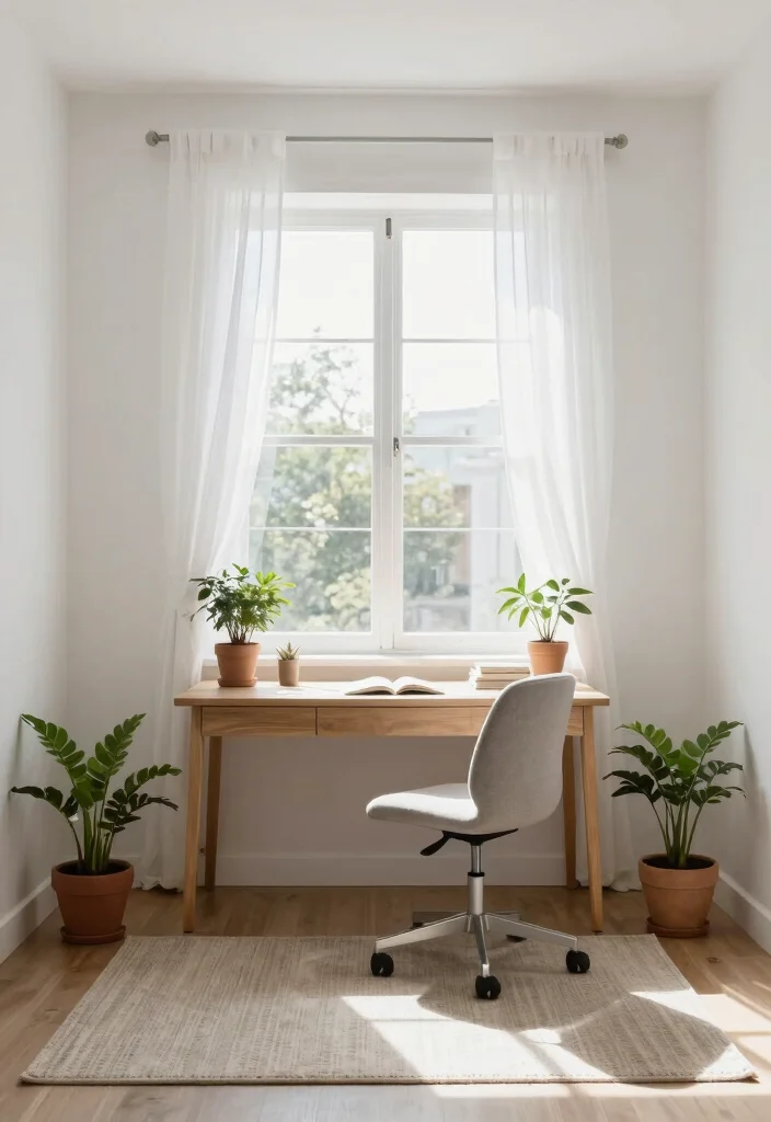 12 Office Reading Room Ideas for Quiet Focus and Calm 12 12 Office Reading Room Ideas for Quiet Focus and Calm 2. Bright and Airy Space 0