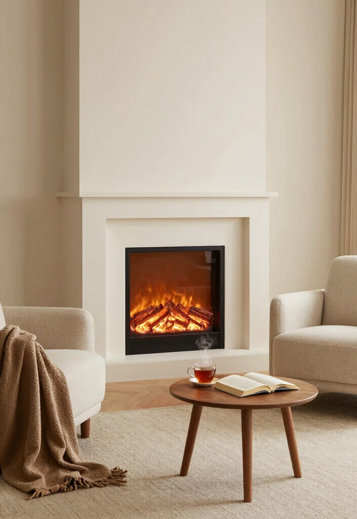 12 Office Reading Room Ideas for Quiet Focus and Calm 49 12 Office Reading Room Ideas for Quiet Focus and Calm 9. Incorporate a Fireplace 0