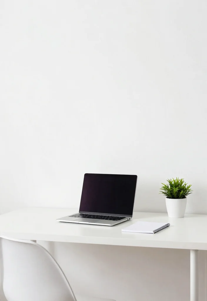 12 Office Small Space Ideas That Actually Work 62 12 Office Small Space Ideas That Actually Work 12. Keep it Minimalistic 0