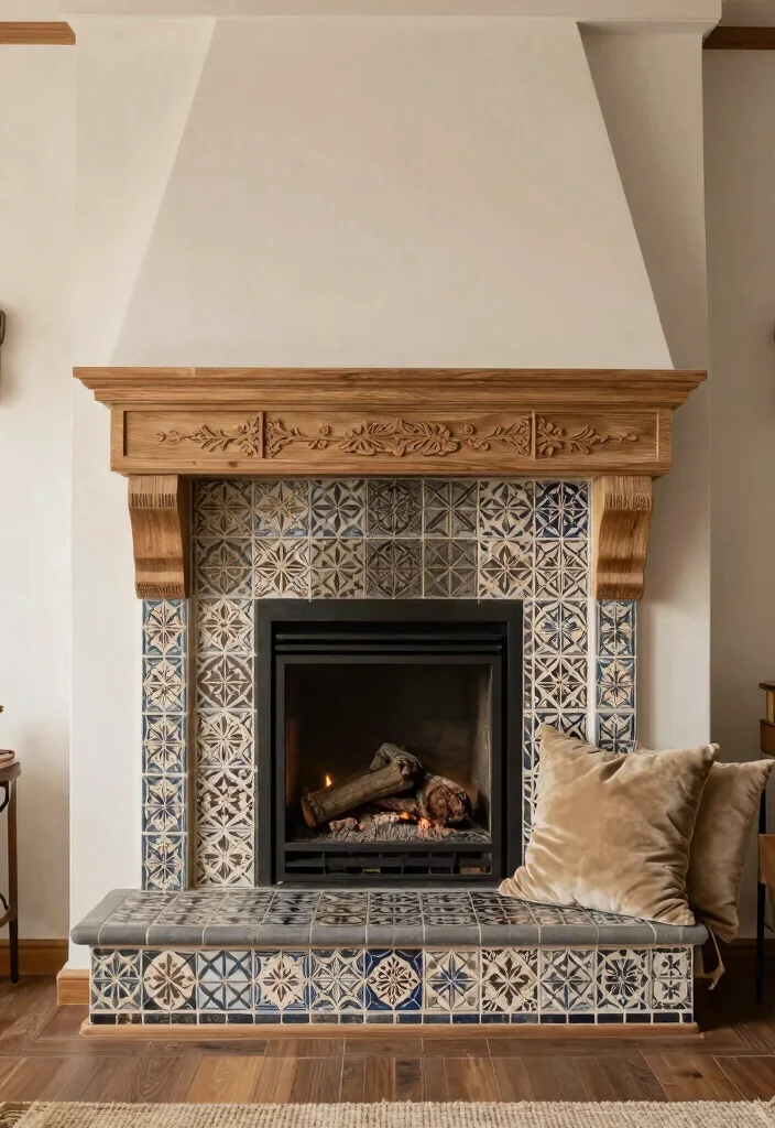 12 Old Fireplace Ideas for Updating Traditional Features 29 12 Old Fireplace Ideas for Updating Traditional Features 9. Highlight the Hearth 0