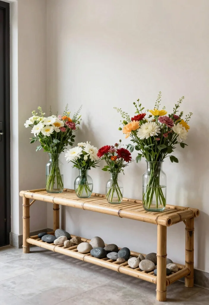 12 Outside Front Door Entryway Ideas with Curb Appeal 11. Sustainable Decoration Items 0