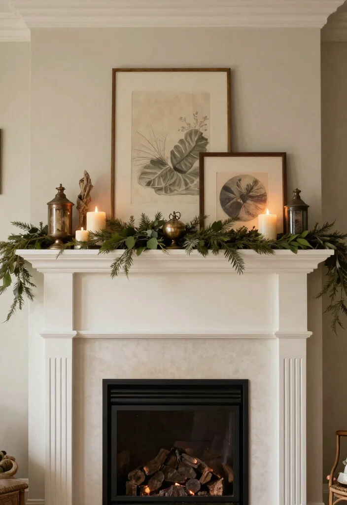 12 Real Fireplace Ideas for Timeless Home Design 60 12 Real Fireplace Ideas for Timeless Home Design 10. Decorative Mantels for Personal Touch 0