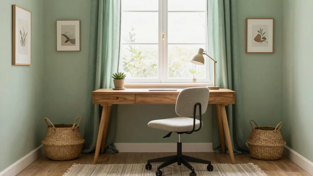12 Sage Green Office Ideas for Calm Focused Vibes