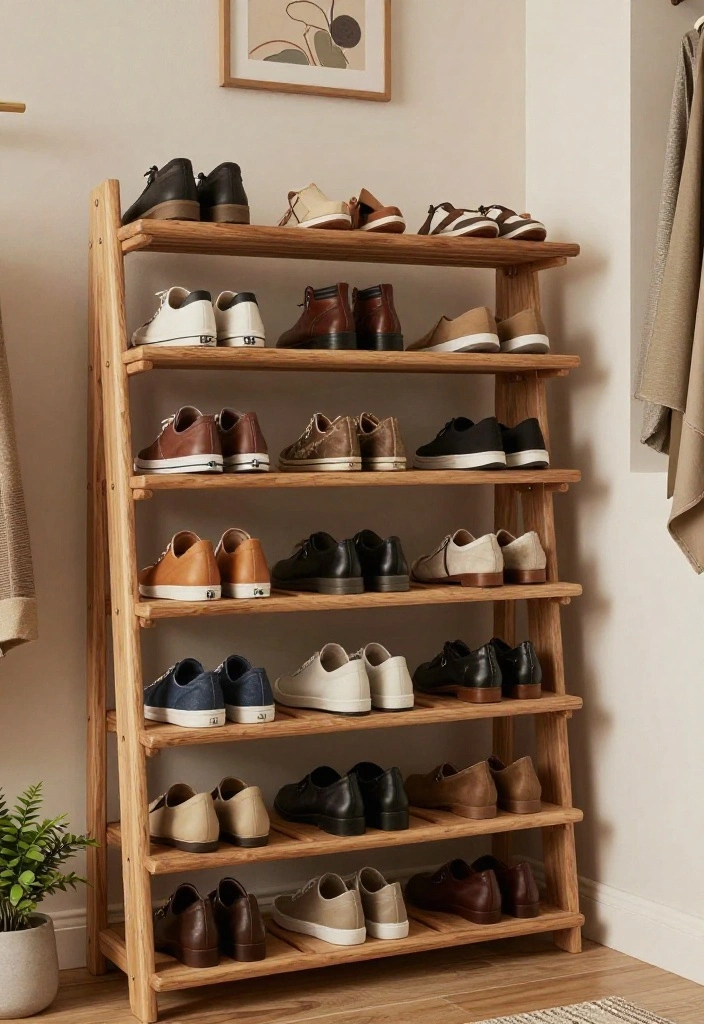 12 Shoes Closet Ideas to Keep Footwear Visible and Organized 11. Customizable Shoe Racks 0