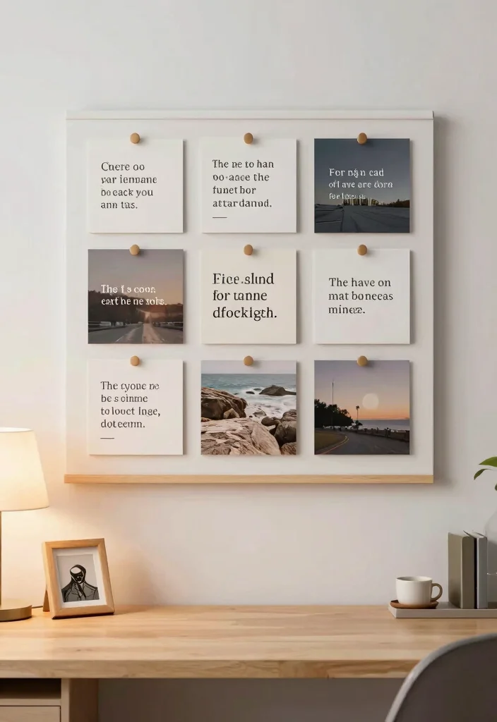 12 Simple Home Office Ideas for Everyday Productivity 5. Personalize with Inspiration 0