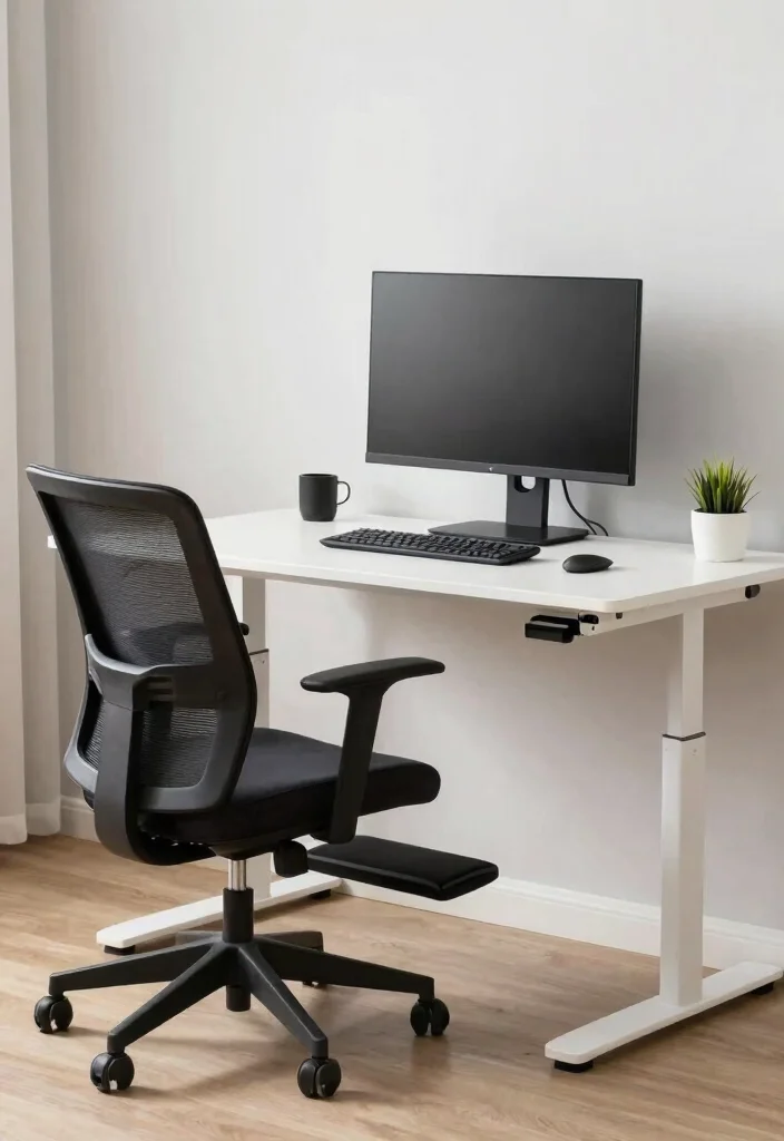 12 Simple Home Office Ideas for Everyday Productivity 9. Optimize Ergonomics 0