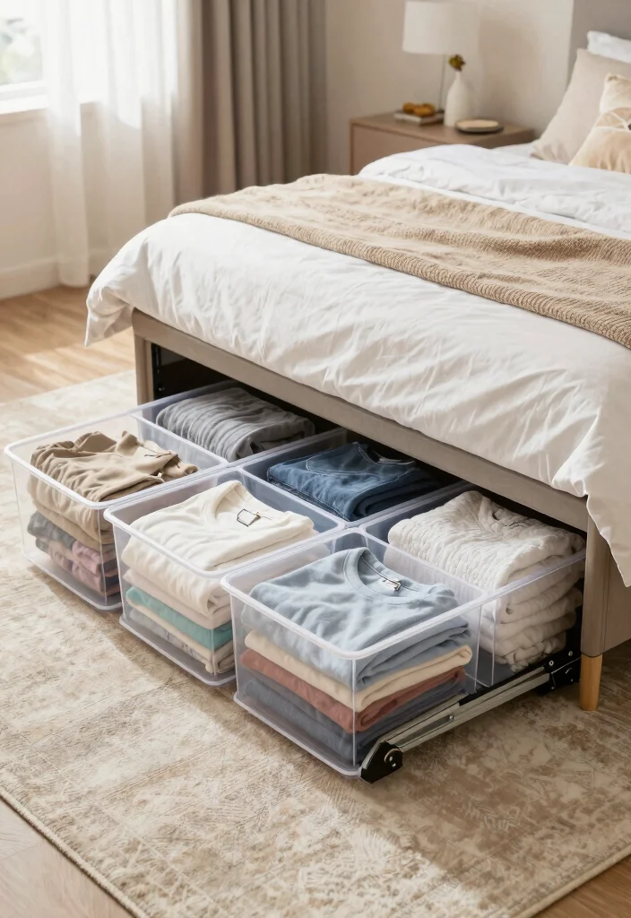 12 Slanted Closet Ideas for Sloped Ceilings and Attic Rooms 8. Under Bed Storage Solutions 0