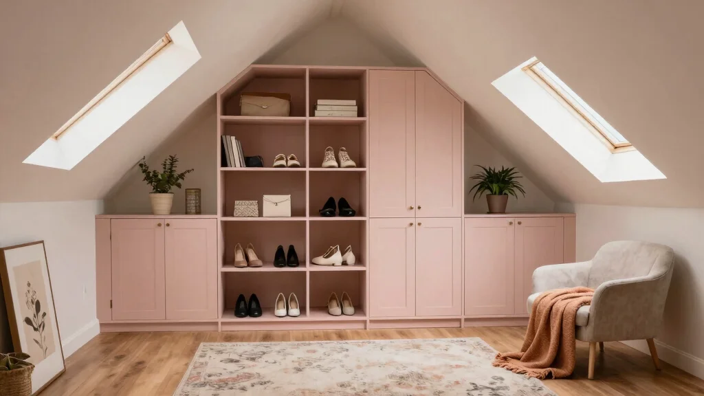12 Slanted Closet Ideas for Sloped Ceilings and Attic Rooms