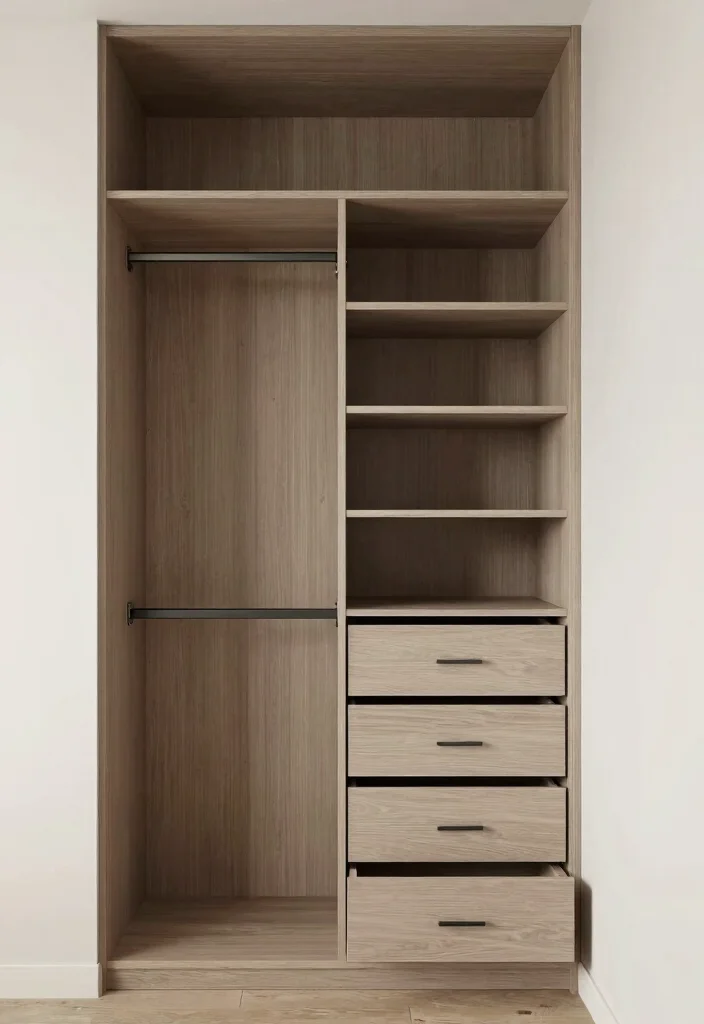 12 Small Closet Room Ideas That Feel Intentional and Well Planned 10. Custom Closet Systems for Personal Touch 0