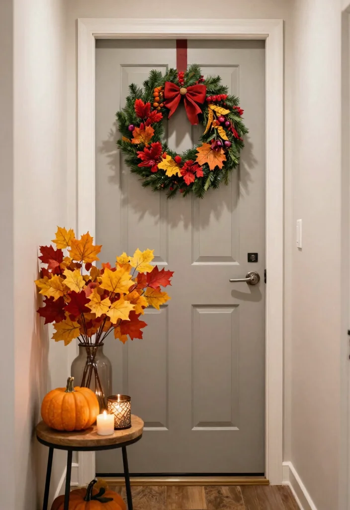 12 Small Entryway Ideas for Narrow Hallways That Flow 12. Seasonal Decor Rotation 0