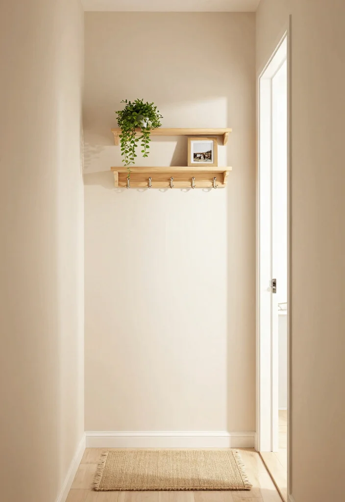 12 Small Foyer Ideas for Narrow Homes 2. Wall Mounted Storage Solutions 0