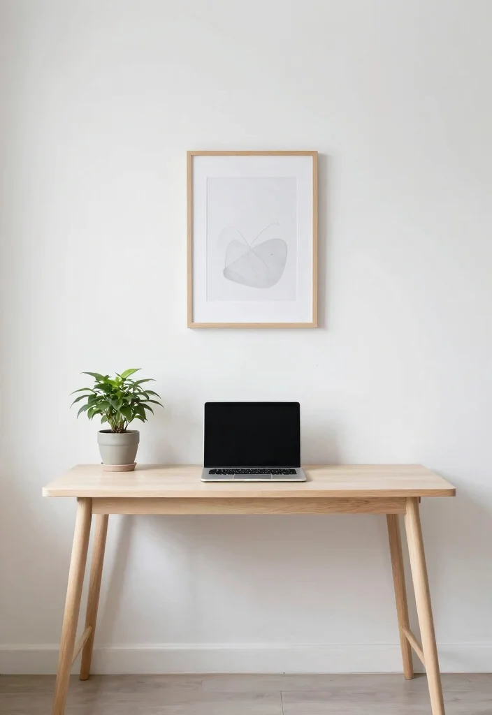 12 Small Home Office Ideas Workspaces That Actually Function 40 12 Small Home Office Ideas Workspaces That Actually Function 10. Minimal Decor Less is More 0
