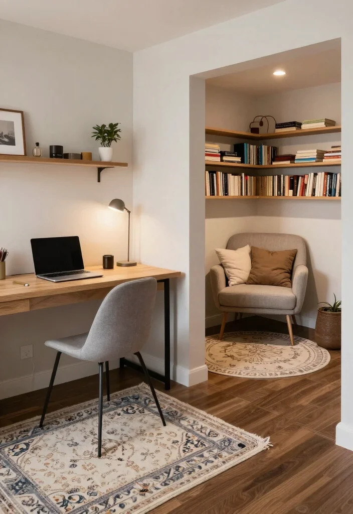 12 Small Home Office Ideas Workspaces That Actually Function 39 12 Small Home Office Ideas Workspaces That Actually Function 9. Dedicated Zones Define Your Space 0