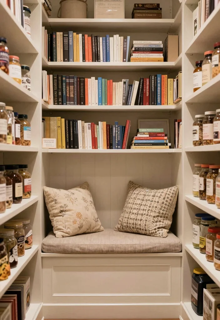 12 Small Pantry Closet Shelving Ideas for Tight Spaces That Stay Tidy 62 12 Small Pantry Closet Shelving Ideas for Tight Spaces That Stay Tidy 12. A Cozy Reading Nook 0