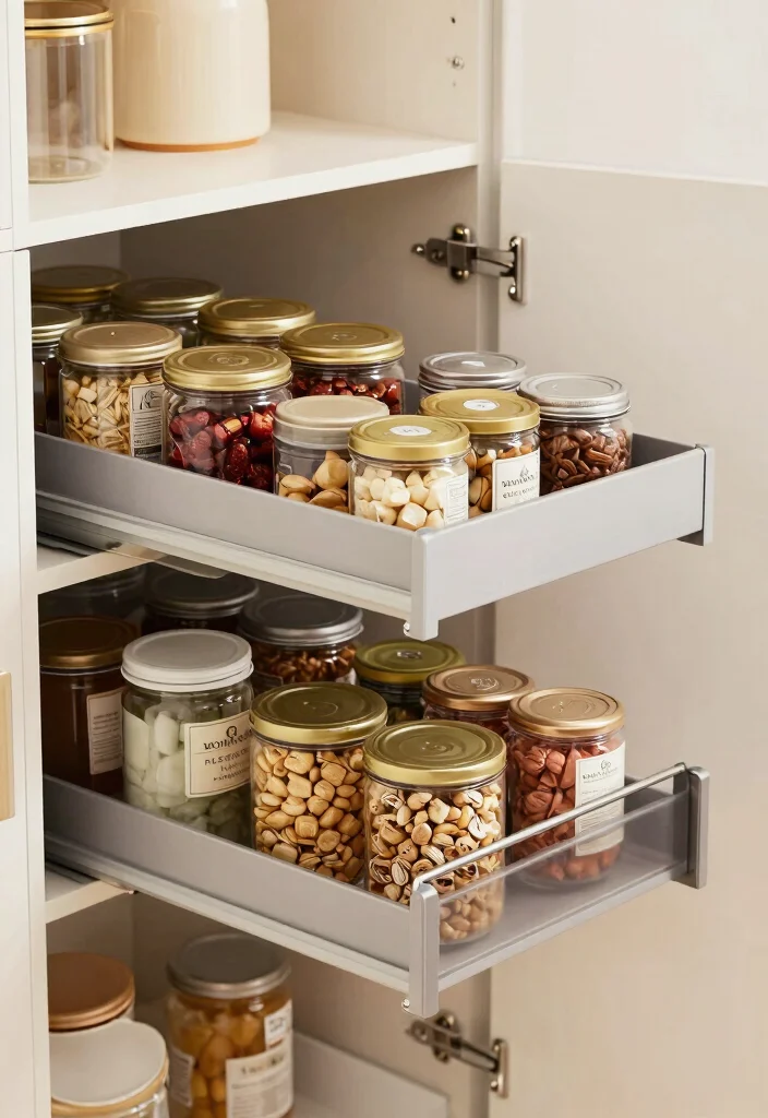 12 Small Pantry Closet Shelving Ideas for Tight Spaces That Stay Tidy 2 12 Small Pantry Closet Shelving Ideas for Tight Spaces That Stay Tidy 2. Incorporate Pull Out Shelves 0