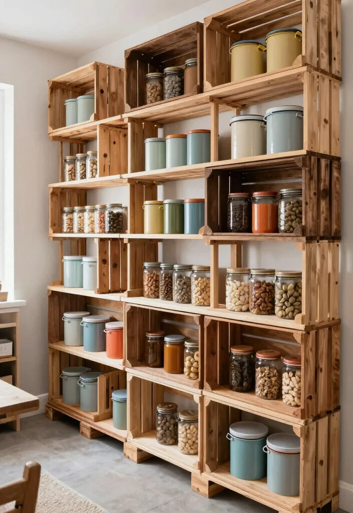 12 Small Pantry Closet Shelving Ideas for Tight Spaces That Stay Tidy 39 12 Small Pantry Closet Shelving Ideas for Tight Spaces That Stay Tidy 9. Upcycled Materials for a Unique Look 0