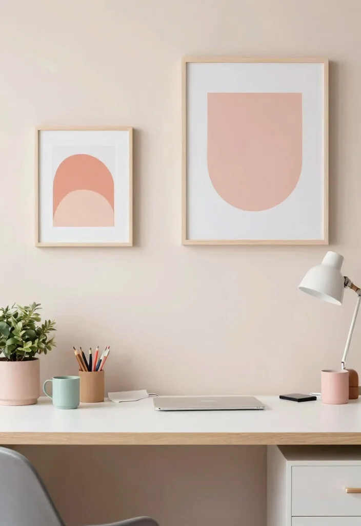 12 Small Room Office Ideas That Stay Comfortable 11. Create a Focused Color Palette 0