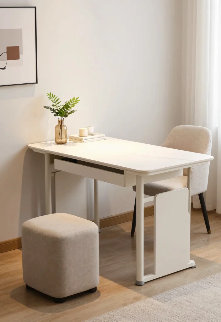 12 Small Room Office Ideas That Stay Comfortable 2. Incorporate Multi functional Furniture 0