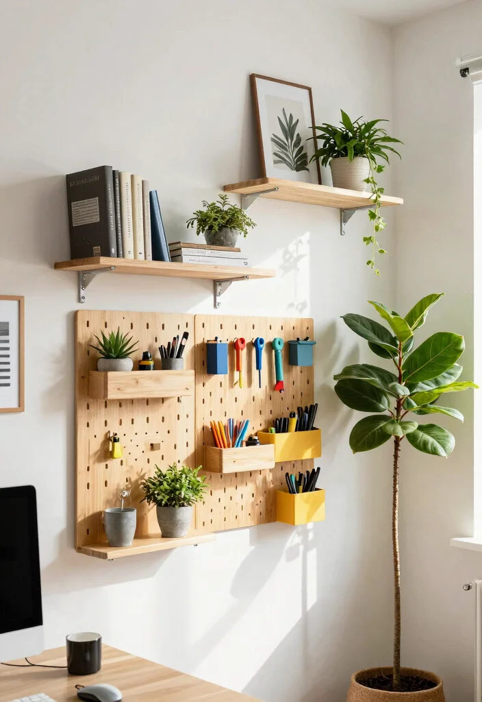 12 Small Room Office Ideas That Stay Comfortable 3. Maximize Vertical Space 0