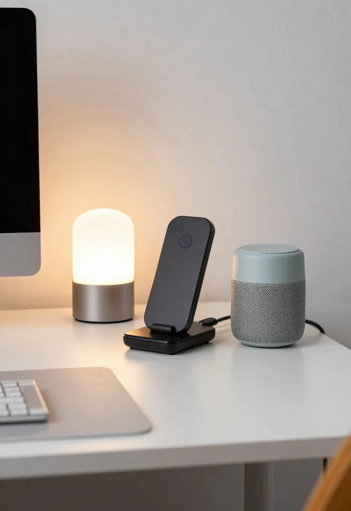 12 Small Room Office Ideas That Stay Comfortable 7. Incorporate Smart Tech Solutions 0