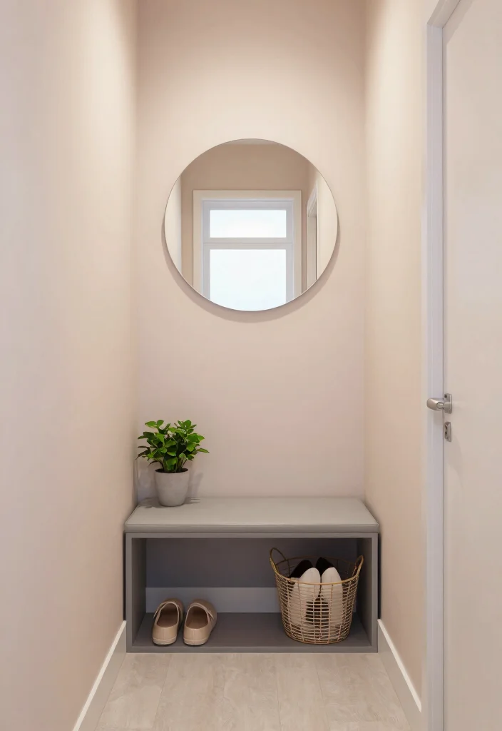 12 Small Space Entryway Ideas That Feel Open Not Crowded 1 12 Small Space Entryway Ideas That Feel Open Not Crowded 1. Multifunctional Furniture 0