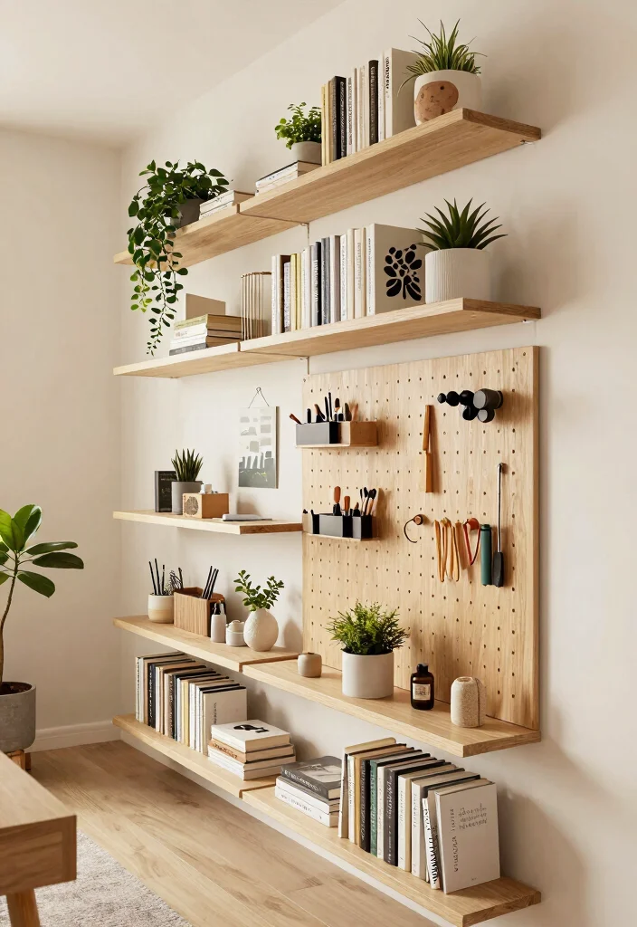 12 Studio Office Ideas for Compact Creative Workspaces 1 12 Studio Office Ideas for Compact Creative Workspaces 1. Utilize Vertical Space 0