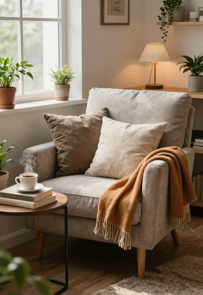 12 Studio Office Ideas for Compact Creative Workspaces 50 12 Studio Office Ideas for Compact Creative Workspaces 10. Create a Cozy Reading Nook 0