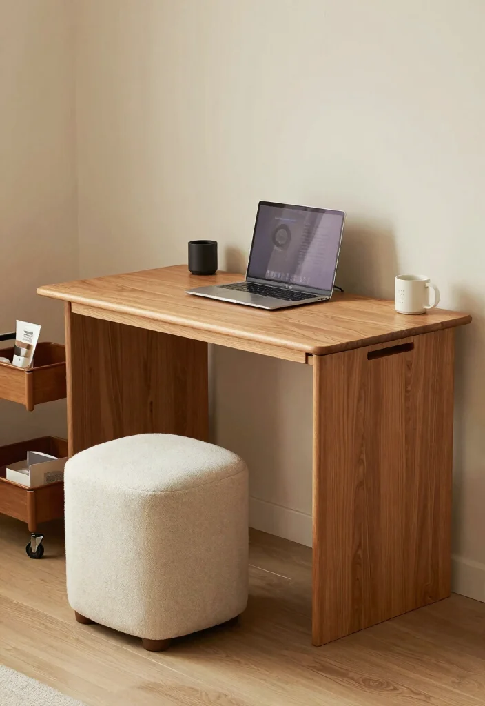 12 Studio Office Ideas for Compact Creative Workspaces 12 12 Studio Office Ideas for Compact Creative Workspaces 2. Choose Multifunctional Furniture 0