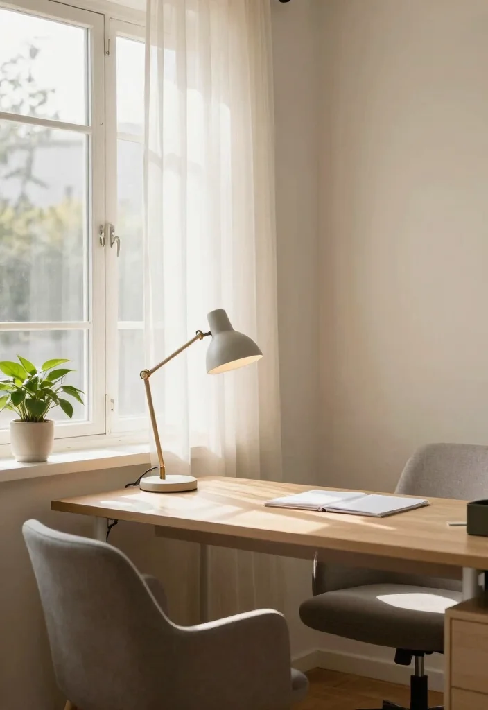 12 Studio Office Ideas for Compact Creative Workspaces 24 12 Studio Office Ideas for Compact Creative Workspaces 4. Incorporate Natural Light 0