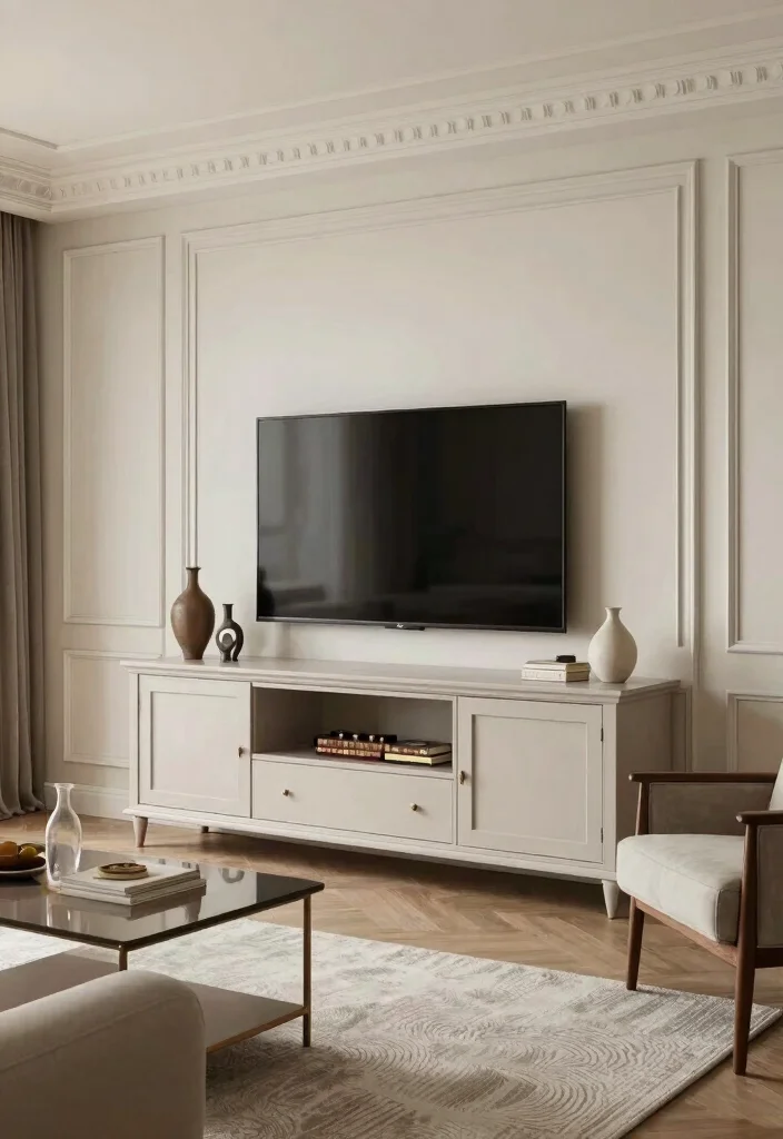 12 TV Stand Fireplace Ideas Living Rooms for Comfortable Layouts 38 12 TV Stand Fireplace Ideas Living Rooms for Comfortable Layouts 8. Transitional Comfort Bridging Modern and Traditional 0
