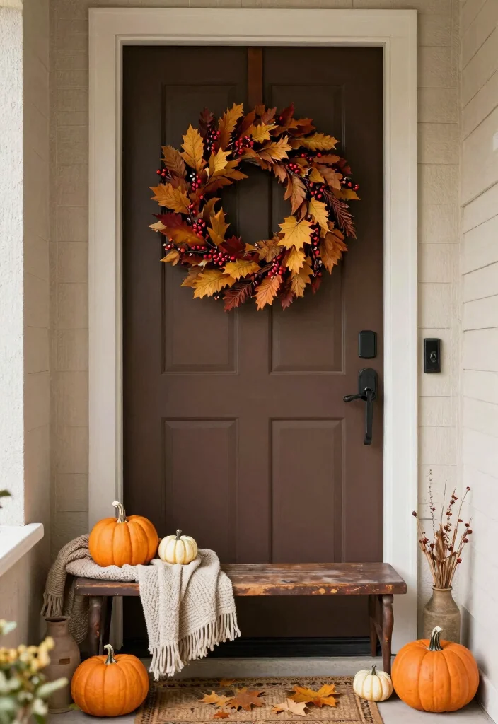 12 Traditional Entryway Ideas with Timeless Appeal 12. Seasonal Decor Changes 0